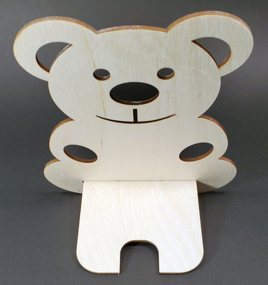 Phone stand - Teddy bear (I love you)