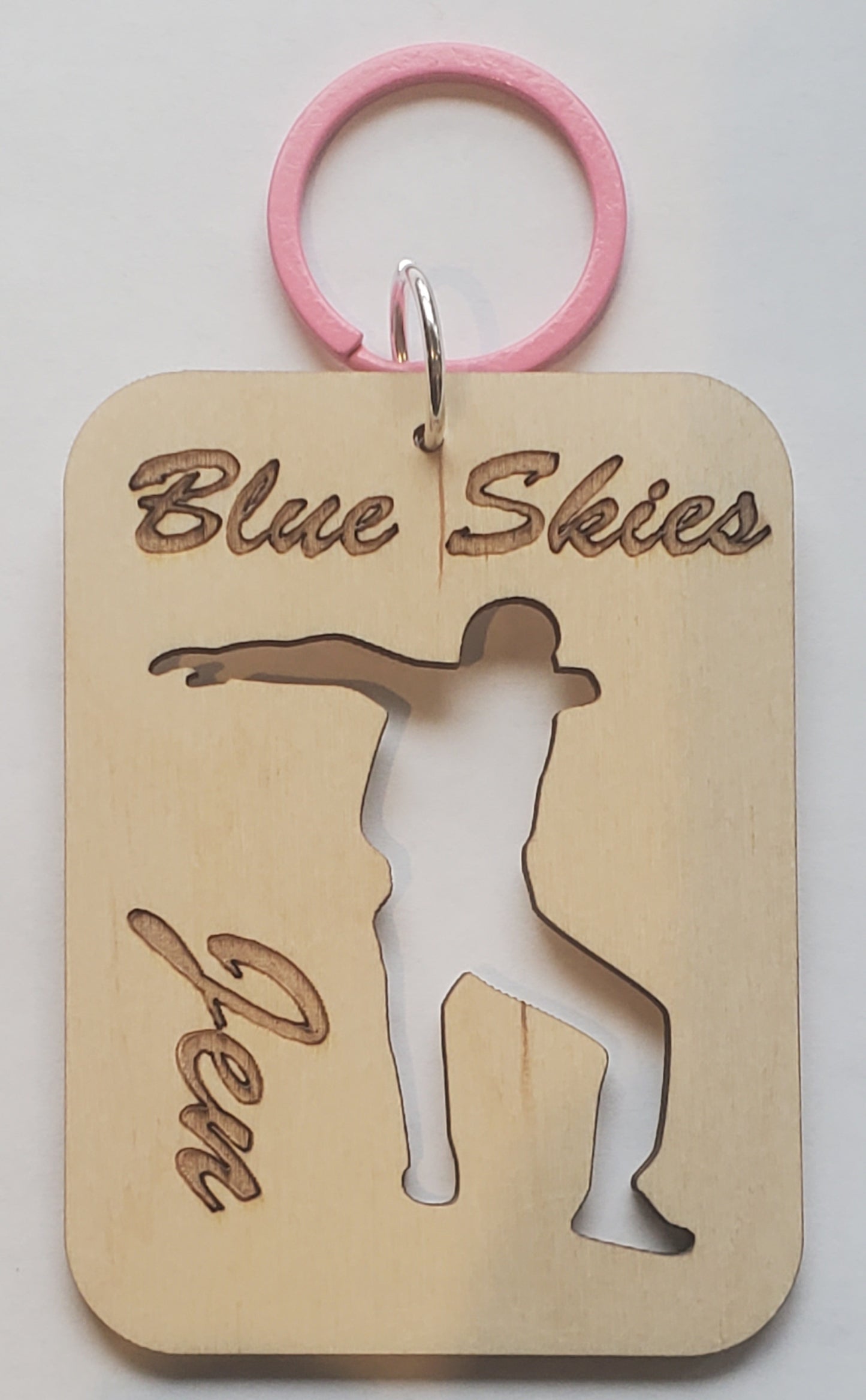 Skydive BlueSkies - Keychain  (Custom)