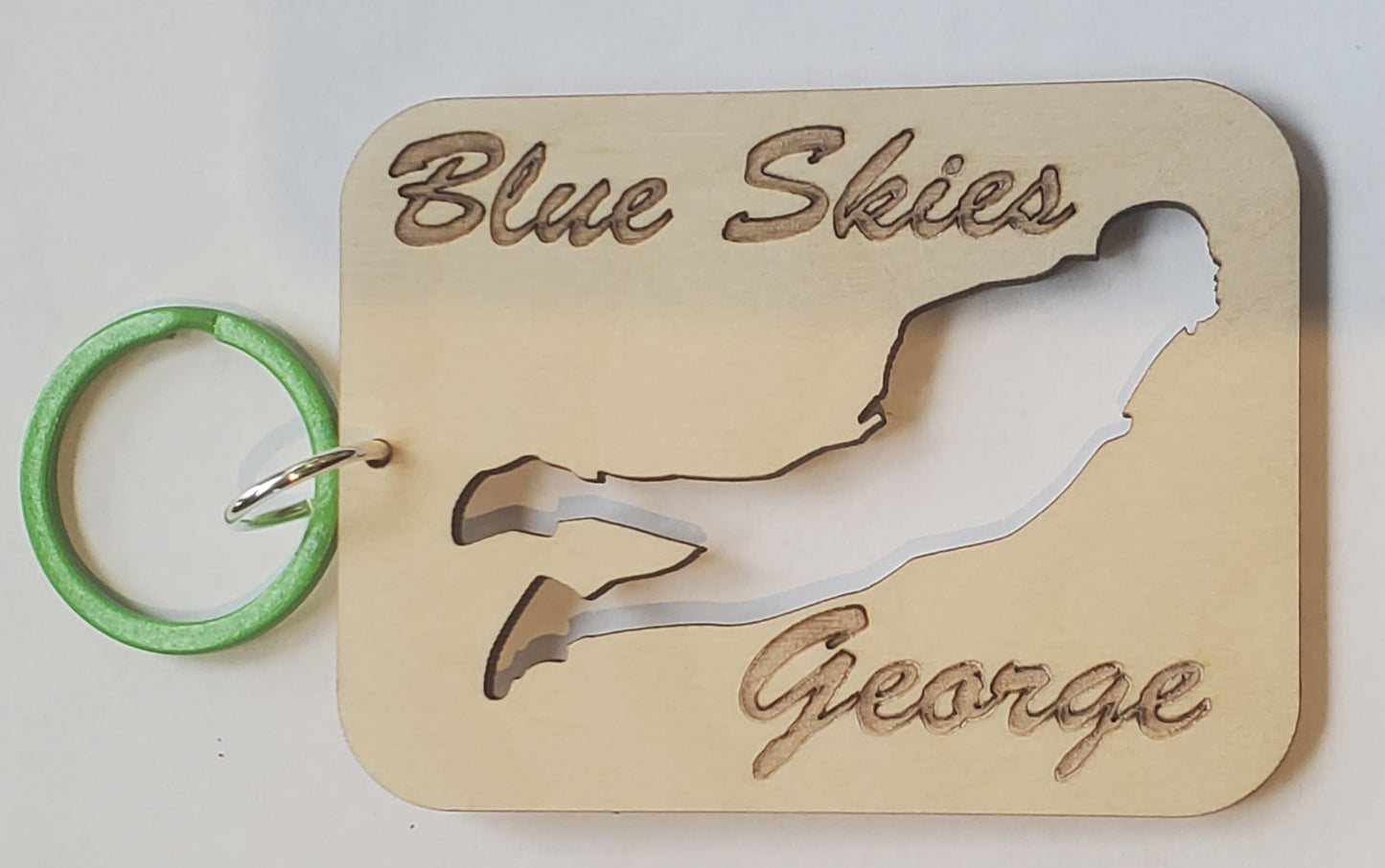 Skydive BlueSkies - Keychain  (Custom)