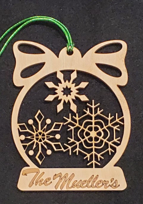 Christmas Ornament (Engraved)